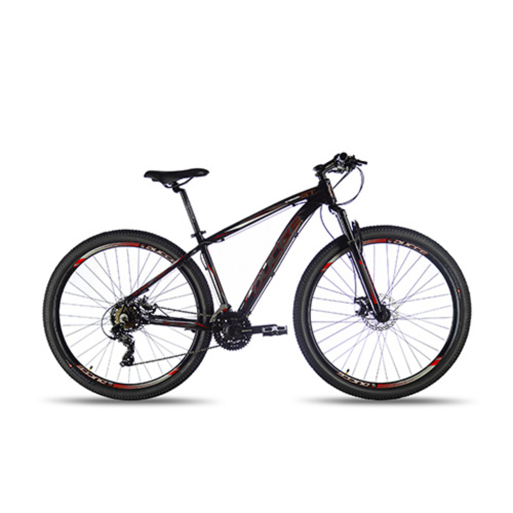 Vision GT X2 Preto e vermelho Tam 15 na EMCiclo Bike Shop