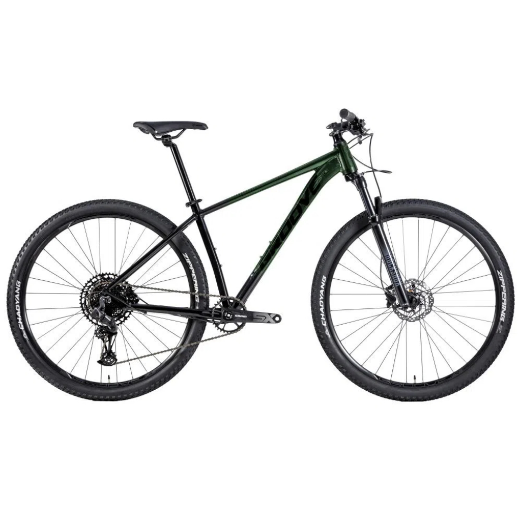 Bicicleta Groove SKA 90.1 - 1x12V Verde/Preto na EMCiclo Bike Shop